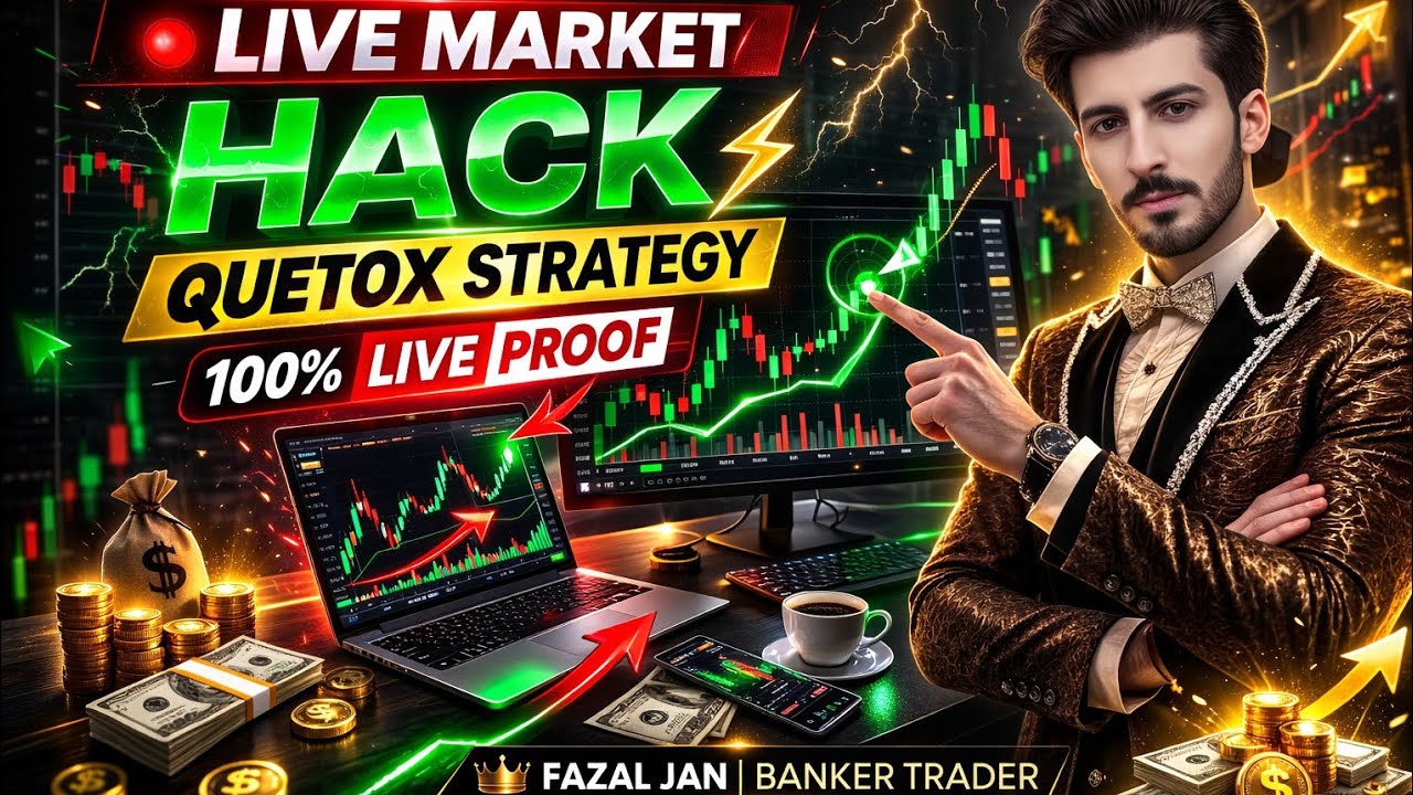 QUETOX Strategy EXPOSED 🤬😱🔥 100% Accuracy Live Session // Fazal jan TV ...
