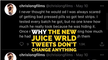 The "New Juice WRLD Tweets" Don't Change Anything Here's Why || Jordan Villarreal