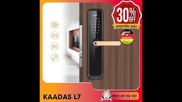 Khóa cửa vân tay thông minh Kaadas L7.