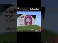 Minecraft Pixel Art Maker for my subscriber #minecraft #explore #shorts