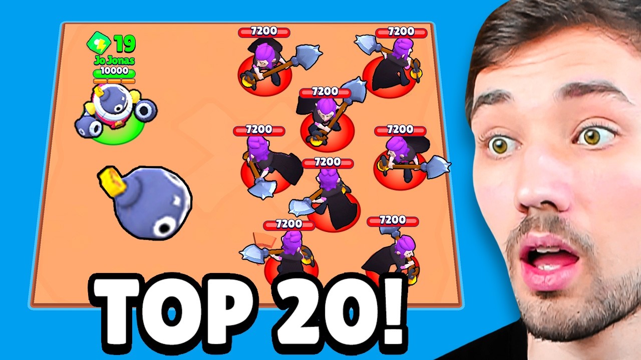 TOP 20 MINIGAMES in BRAWL STARS! 🏆