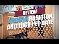 Evenflo Position and Lock Pet Gate Review (2018) Evenflo Position and Lock Pet Gate Review (2018)
