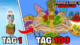 Ich Überlebe 100 Tage in ONE BLOCK Minecraft Hardcore! - Teil 2