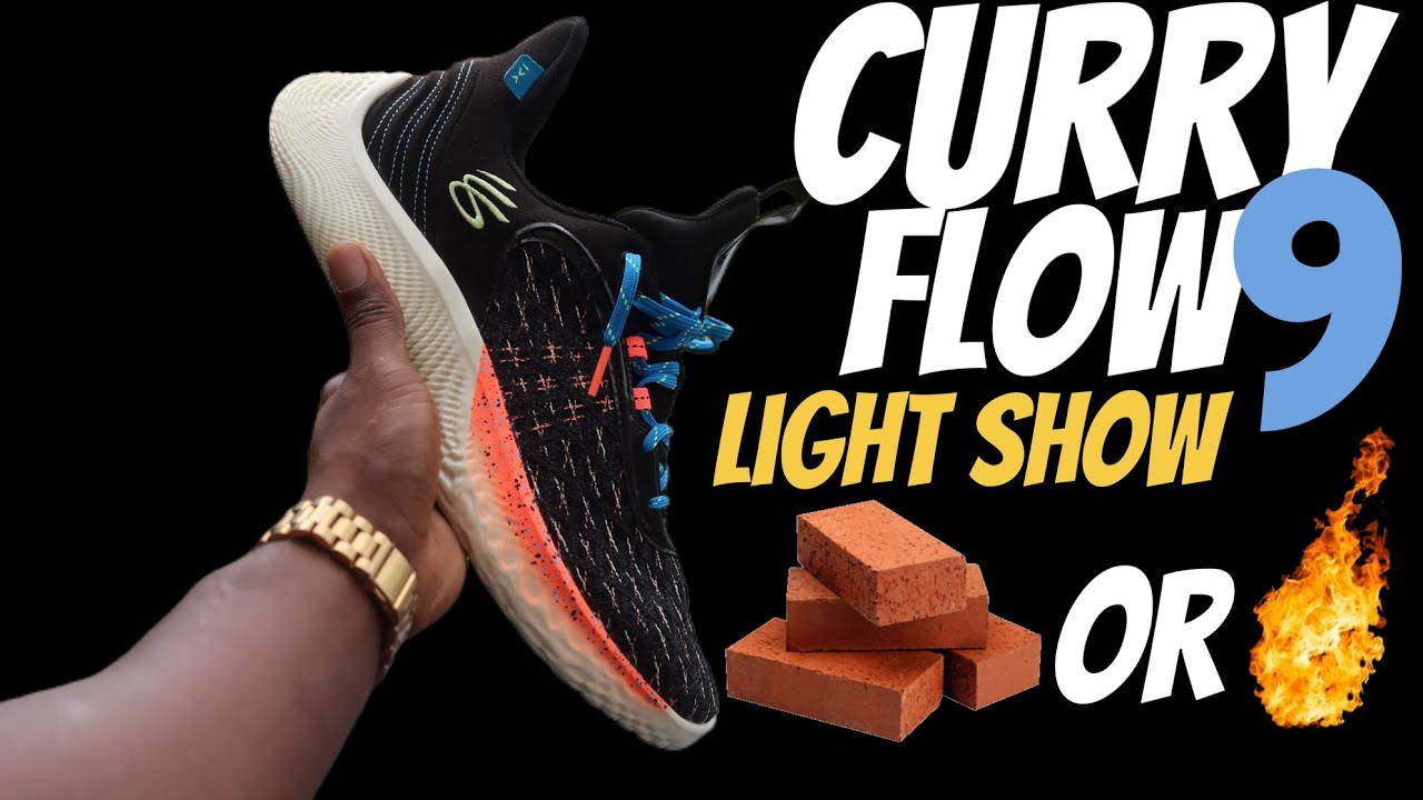 カリー フロー 9 (Curry Flow 9) Light Show HOW GOOD ARE THESE🤔 Curry Flow 9 