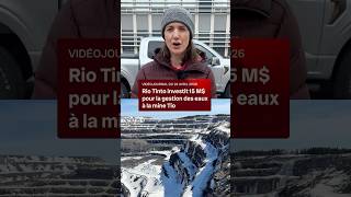Le défi de la contamination des eaux à la mine Tio | Vidéojournal
