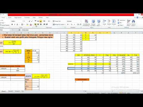 STASTIK  - Analisis Data Menggunakan Microsoft Excel, dan SPSS || Tugas UAS Statistik Aimmatul Uyun