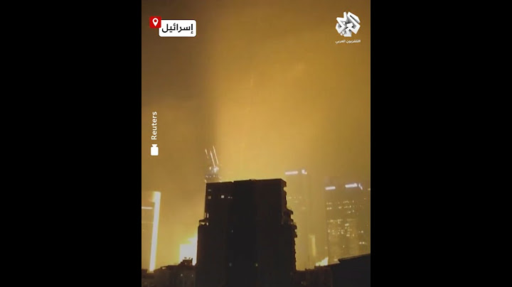 أضاء السماء وضرب هدفه بنجاح.. شاهد لحظة سقوط صاروخ باليستي إيراني في قلب تل أبيب