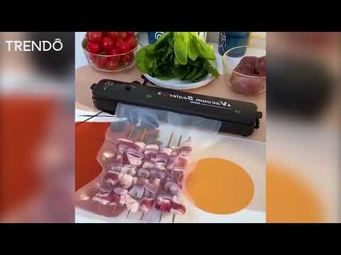 Machine Sous Vide Alimentaire, Appareil de Mise Sous Vide la Cuisine et la  Conservation, avec Modes Sec et Humide pour Aliments, Viandes, Légumes,  Fruits Inclus 10 Sac Sous Vide : : Cuisine