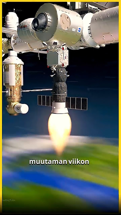Avaruusasema ei putoa maahan, miksi ?🤔