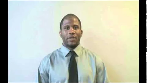 New Horizons Student Testimonial - Alfonzo Richard...