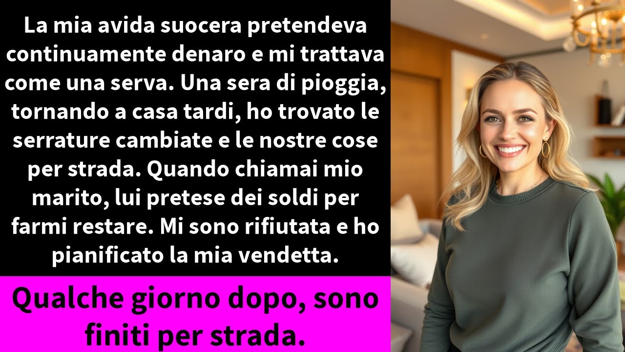 Ero tornata a casa dopo una giornata di lavoro, inzuppata dalla pioggia e desiderosa solo di riposare. Ma quando infilai la chiave nella serratura, il mio cuore si fermò: le serrature erano state...