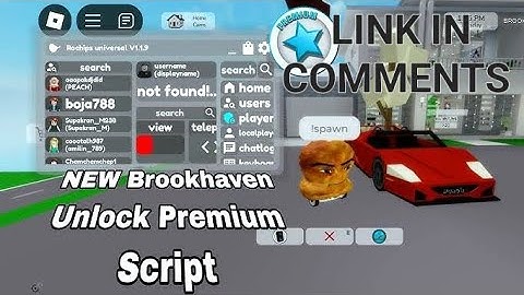 THE ROCK MEWING 🤫🧏‍♂️ check comments ☠️ brookhaven rp latest script and delta executor  (no key )