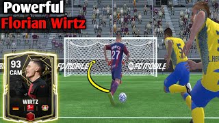 Very Fast CAM Player Scored The Goal Wirtz' 🤩 || FC MOBILE GAMEPLAY ||