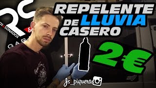 (TRUCO)  REPELENTE DE LLUVIA CASERO (2€) | J.PIQUERAS