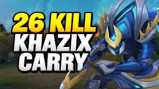 I DROPPED 26 KILLS AND REFUSED TO LOSE ON KHA'ZIX