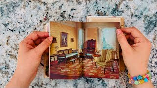 ASMR PAGE TURNING little old antiquing guide + ephemera to shift your mindset (no talking)