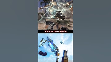 MW3 XRK Stalker [Celestial Core] vs COD Mobile Mythic Peacekeeper MK2 [Artifact] | Weapon Inspection