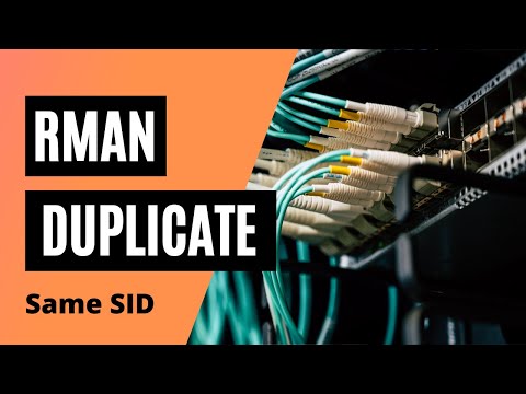 RMAN Duplicate Database to Same SID