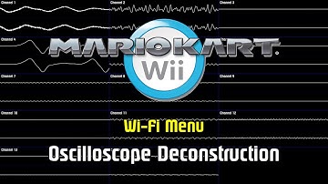 Mario Kart Wii - Wi-Fi Menu [Oscilloscope Deconstruction]