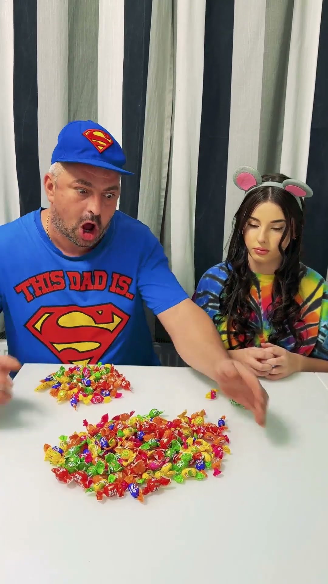 comedy: ?dad pranks kid with candy?❤️?