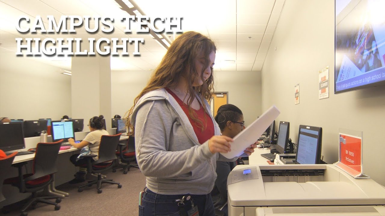 Campus Tech Highlight: Fresh Prints - YouTube