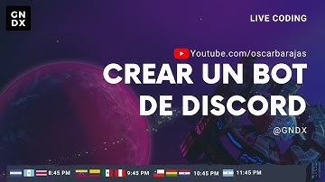 Live coding: Crear un Bot de Discord