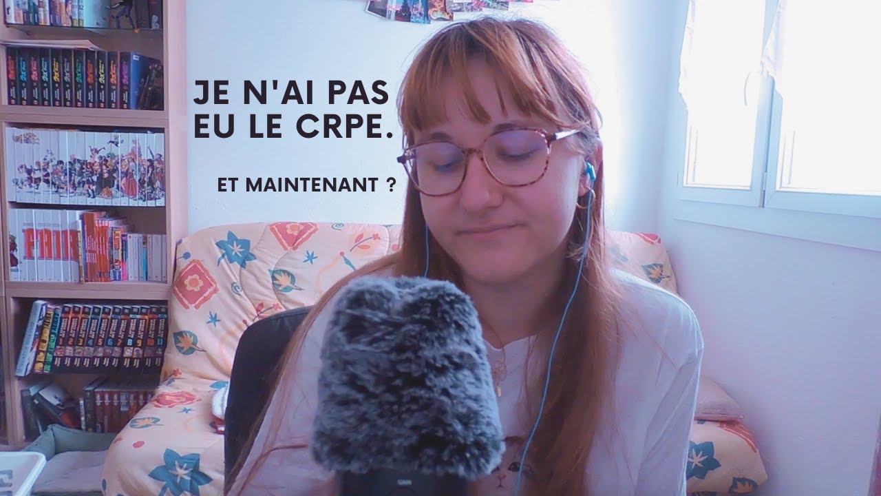 ASMR FR 💤 STORYTIME : Je n'ai pas eu le concours. (chuchotements)