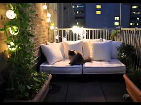 Small balcony garden ideas i kleiner balkon garten ideen youtube
