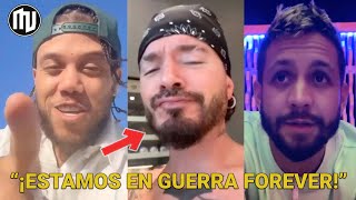 ¡GUERRA! ¡Jhayco LE TIRA a J Balvin y a Mora! "¡Tiren y móntense en un ritmo!"