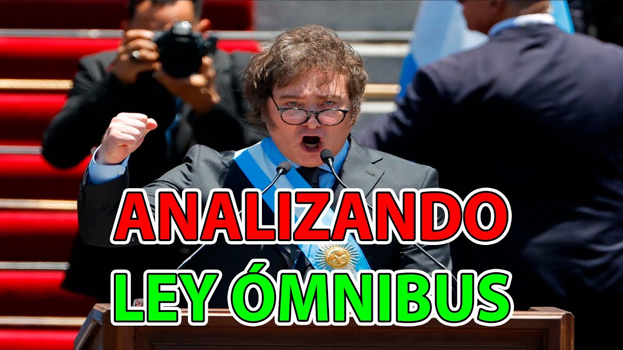 🔥 ANALIZANDO la LEY ÓMNIBUS de MILEI enviada al CONGRESO - Con Patricio ...