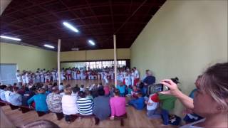 CapoKidsCamp2017 Show Maculele, Samba, Capoeira.