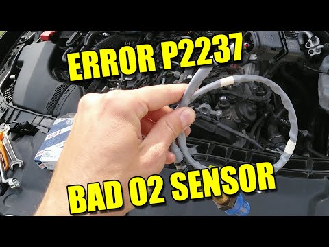 How to Diagnose and Replace O2 Sensor Lambda Probe on Audi A6 C7 P2237 S1 B1