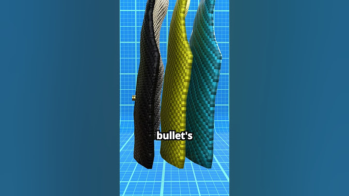 Bulletproof Vest how it stops bullets? 😱
