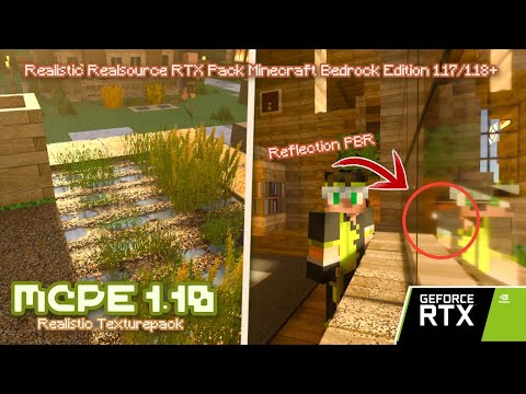 RealSource Realistic RTX Texture Pack (1.19, 1.18) for MCPE/Bedrock Edition  