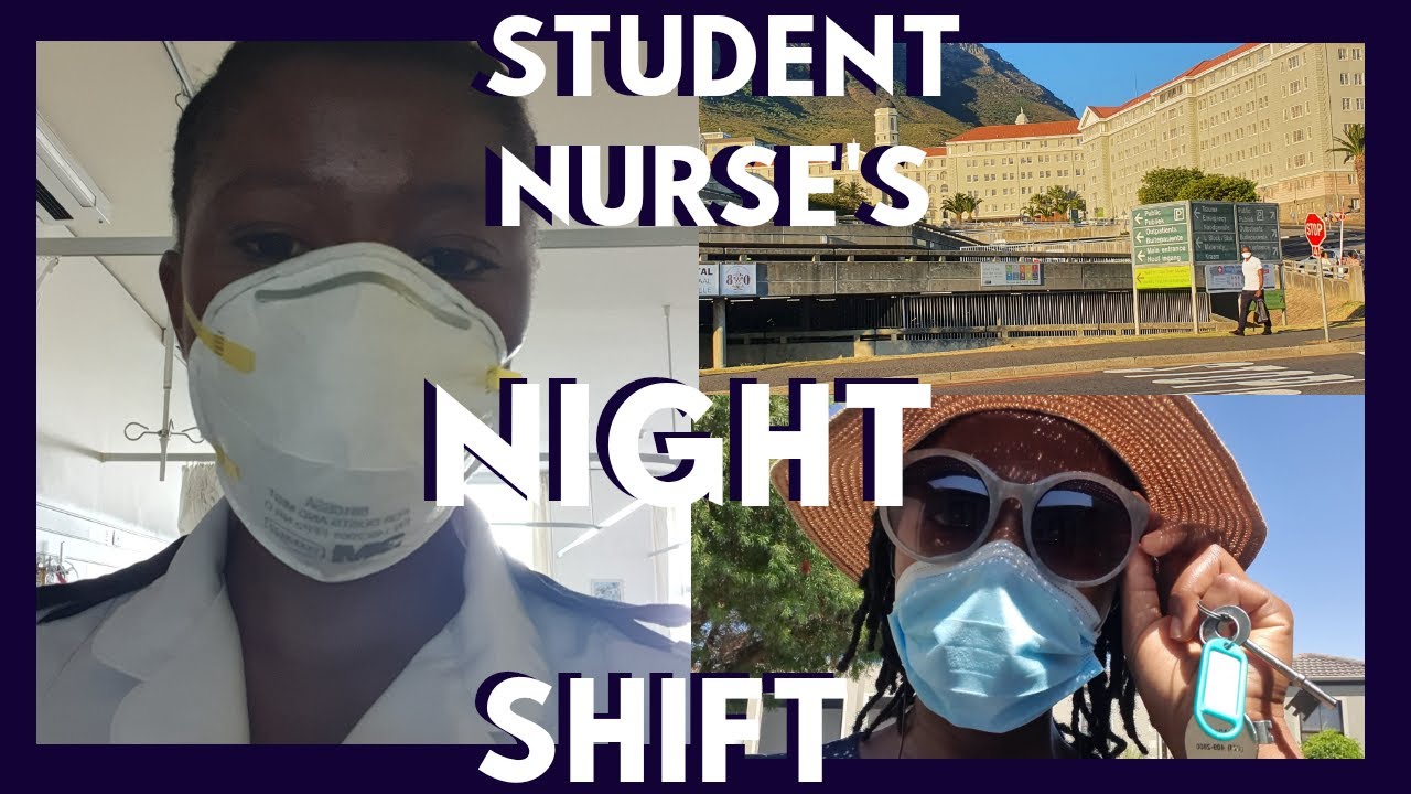 Day in the Life of a NIGHT SHIFT STUDENT NURSE in SA | Night shift ...