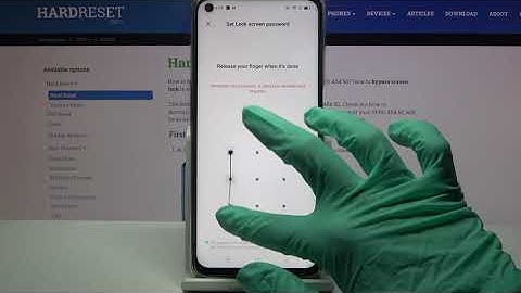 How to Set Up Screen Lock on OPPO A54 5G – Add Screen Lock