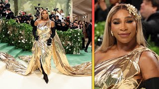 Serena Williams Says Olympia 'Approved' Her Golden Goddess Look for Met Gala 2024 by Entertainment Tonight 11,340 views 1 day ago 1 minute, 9 seconds
