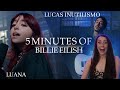 Lucas inutilismo  5 minutes of billie eilish feat luana  reaction  portugus subs 