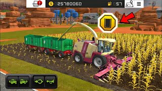 Fs18 Harvest Corn ! Fs 18 Chaff harvesting | Farming Simulator 18 Timelapse | #fs18 screenshot 5
