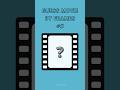 Guess movie by frames shorts quiz game trivia movie movies moviescenes