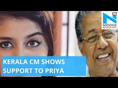 Kerala CM on Priya Varrier row: Intolerence will not be accepted