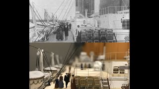 Titanic model 1:200 Титаник  модель корабля днём