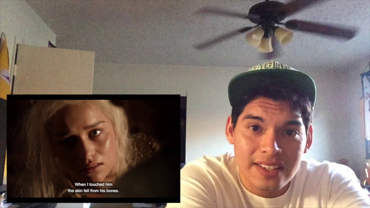 GAME OF THRONES Reaction Fire And Blood S1E10 YouTube