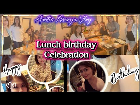 HAPPYBIRTHDAY JENNY アキちゃん @Philippine Restaurant Auntie Marga Vlog