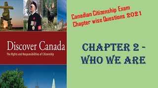 CANADA Citizenship Exam: Discover Canada Chapter-2 Who We Are Questions screenshot 4