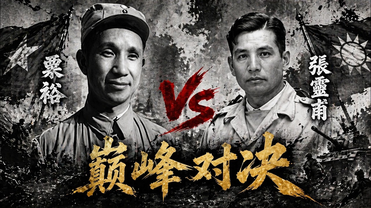 凭什么粟裕敢在百万军中取上将首级?看战神如何一刀剜出敌军心脏! - YouTube