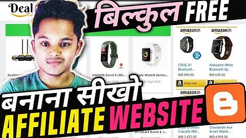 How to Create Professional Amazon  Affiliate Blog On Blogger Free 🔥🔥 | Step By Step | Complete Guide