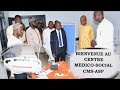 Le dg de lasp mamadou salif  sow  une visite de proximit au nouveau centre medico social des asp