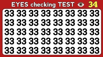 Test Your Eyes Challenge | Find the Odd One Out | Number and Letter Edition👁🔢🔡