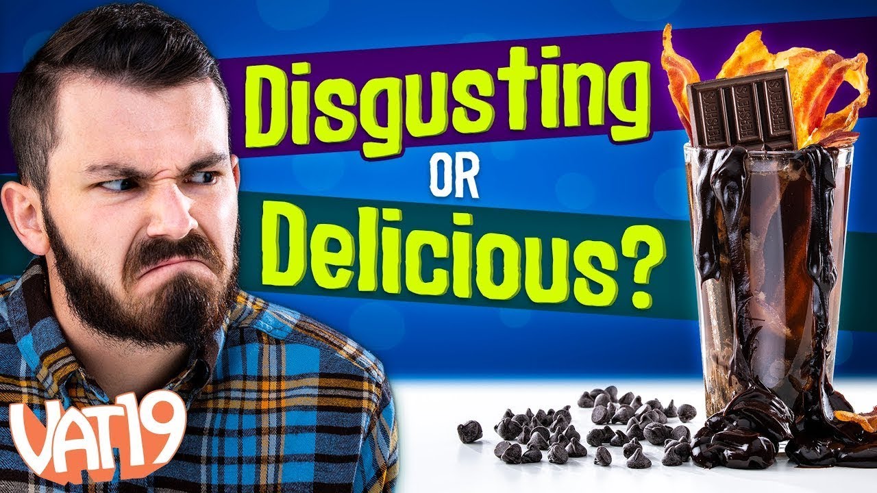 vat 19 rum Eating Tree Bark and Drinking Ranch (DISGUSTING!) | Soda VS Real Challenge